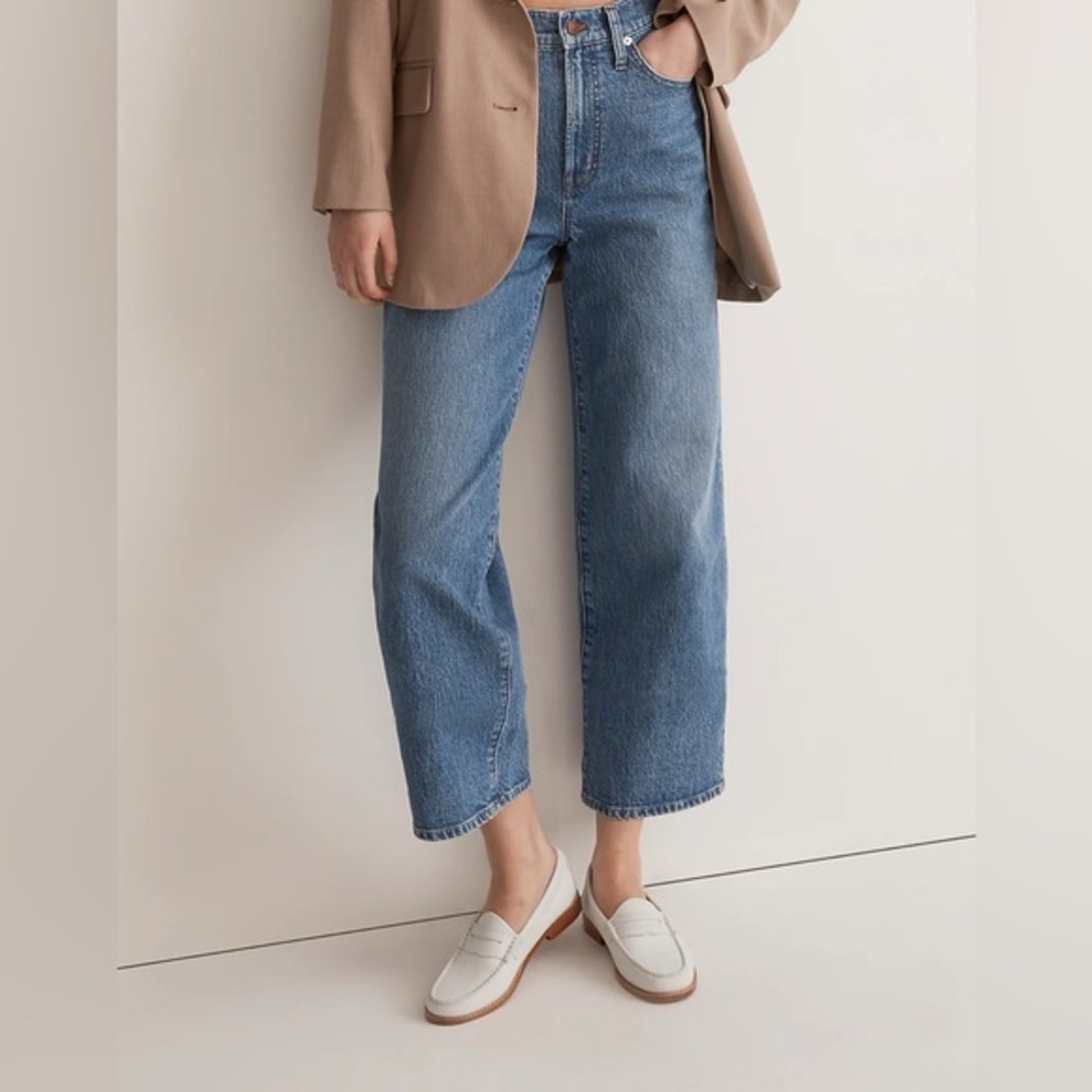 Madewell high rise‎  Slim Boy Jeans straight leg  great condition size 27 - Picture 2 of 14
